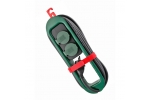 Prelungitor de exterior cu 2 prize, lungime 3.2 m, max 3680 W 16 A, IP44