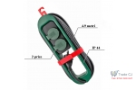 Prelungitor de exterior cu 2 prize, lungime 4.9 m, max 3680 W 16 A, IP44