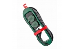 Prelungitor de exterior cu 2 prize, lungime 4.9 m, max 3680 W 16 A, IP44