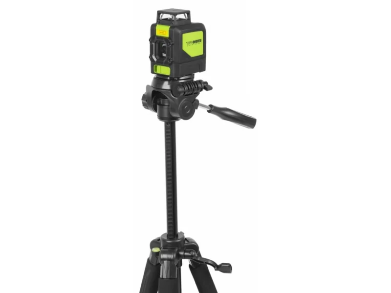 Nivela laser, cu trepied 1.5 m, cap rotativ 360 grade, husa, 4xAA, 35 m