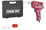 Pistol de lipit Strend Pro, 175 W, iluminare LED, in cutie transport plastic