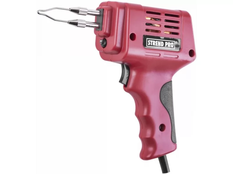 Pistol de lipit Strend Pro, 175 W, iluminare LED, in cutie transport plastic