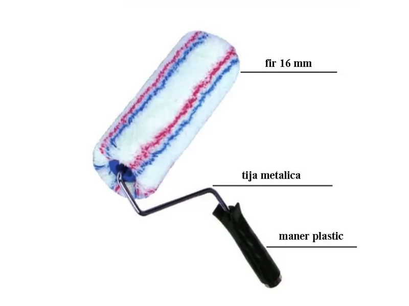 Trafalet pentru zugravit MD3 23 cm, fir 16 mm, diametru tija 8 mm