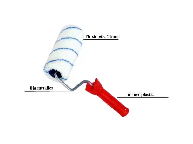 Trafalet pentru zugravit MD2 23 cm, fir 11 mm, diametru tija 8 mm