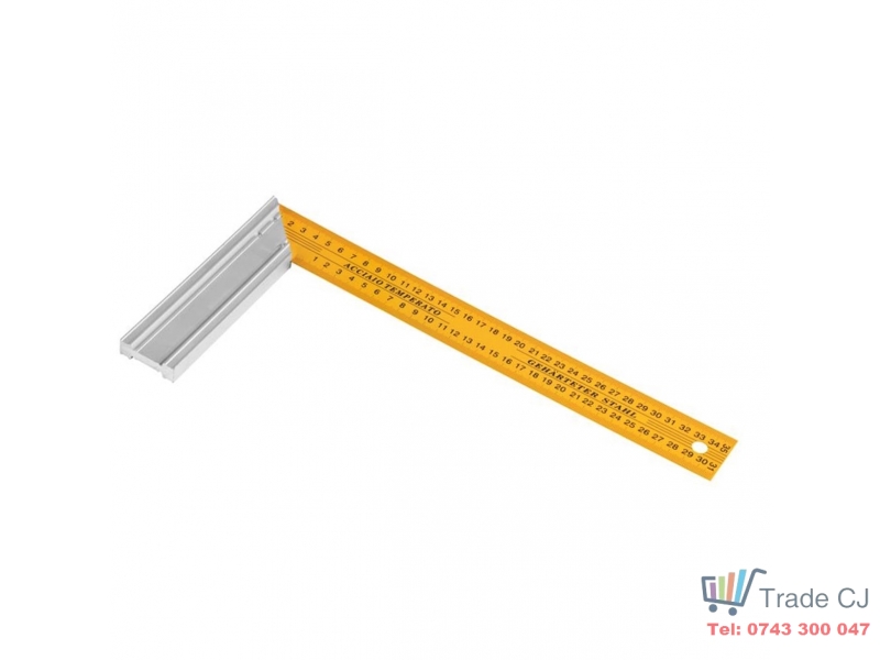 Echer (vinclu) tamplar dulgher, 350 mm, din aluminiu