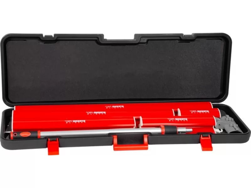 Set profesional cu 5 gletiere din inox 0. 3mm, maner telescopic, geanta transport, 25, 40, 60, 80, 100 cm