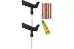 Kit reparatie anvelope, trusa pentru pana cauciuc, 8 piese