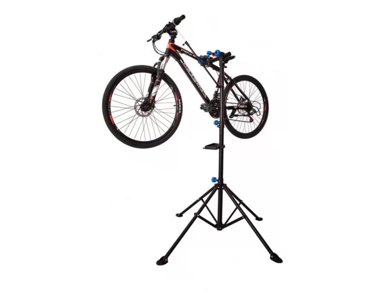 Stand reparatii bicicleta din metal, capacitate 30 Kg, inaltime de lucru reglabila 109-190 cm, 360 grade, cu suport magnetic