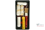 Set pentru vopsit si zugravit cu tava, gratar, trafalet cu 4 rezerve 100mm si pensula