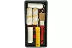 Set pentru vopsit si zugravit cu tava, gratar, trafalet cu 4 rezerve 100mm si pensula
