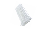 Set 50 bucati coliere plastic albe, 4.8x300 mm