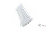 Set 50 bucati coliere plastic albe, 2.5x120mm