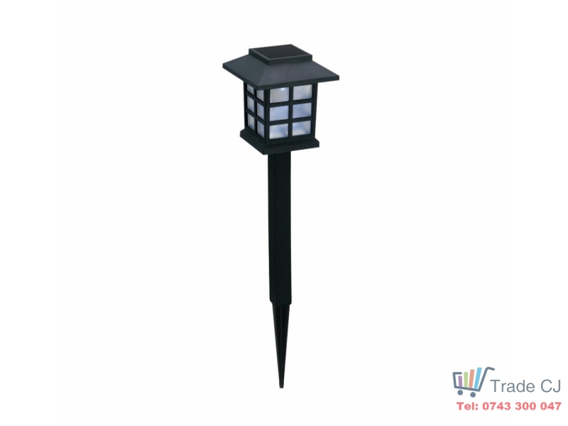 Lampa solara Alysson cu LED pentru gradina, 38 cm, plastic