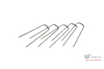 Set 10 bucati cuie metalice pentru fixare folie antiburuieni 4x15cm
