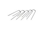 Set 40 bucati cuie metalice pentru fixare folie antiburuieni 4x15cm
