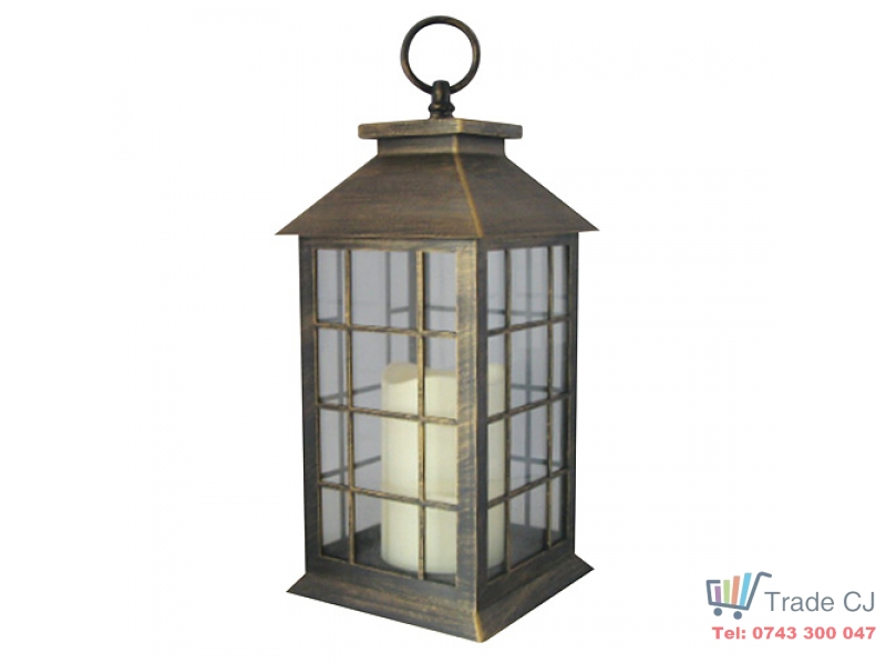 Felinar pentru gradina cu led SGTT 14x14x30cm