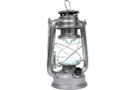 Felinar cu 12 LED, metalic, pentru interior exterior, baterii incluse