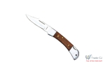Cutit pentru camping si drumetii, maner lemn, pliabil, 130 225 mm