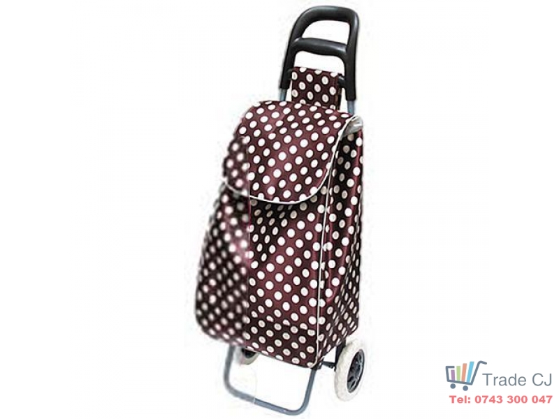 Carucior cumparaturi Lukas , PE PVC, max 30 kg, dimensiune 35 x 30 x 96 cm