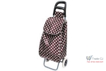 Carucior cumparaturi Lukas , PE PVC, max 30 kg, dimensiune 35 x 30 x 96 cm
