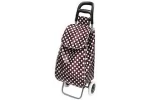 Carucior cumparaturi Lukas , PE PVC, max 30 kg, dimensiune 35 x 30 x 96 cm