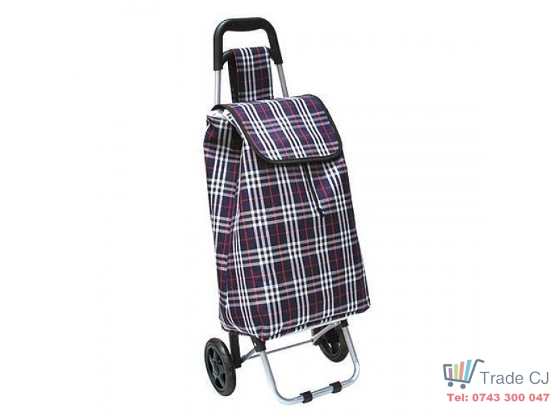 Carucior cumparaturi Gabriel, PE PVC, max 25 kg, dimensiune 35 x 30 x 94 cm