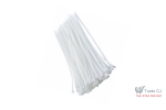 Set 50 bucati coliere plastic albe, 4.8x250 mm