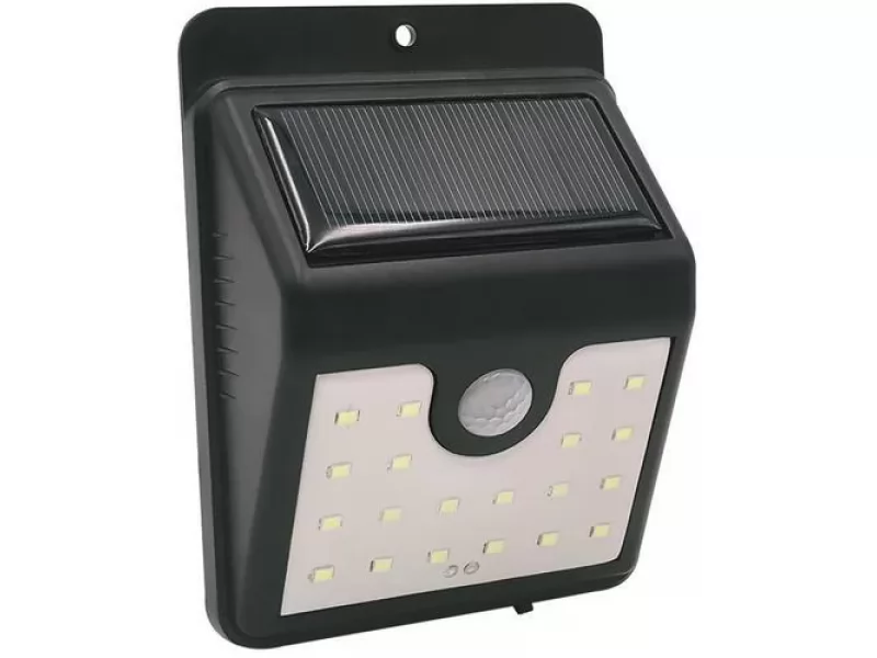 Lampa LED incarcare solara si senzor de miscare 20 x LED