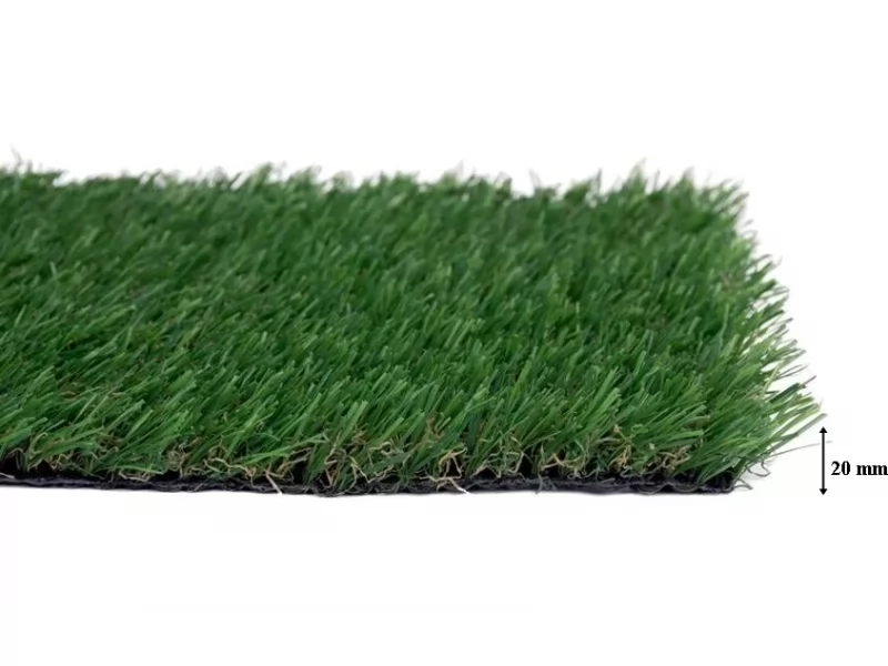 Covor tip gazon 1x5 m, inaltime fir 20 mm pentru gradini si terase