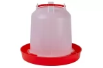 Adapatoare cu maner pentru pui si pasari de curte din plastic, capacitate 3 l