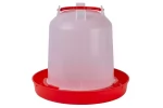 Adapatoare cu maner pentru pui si pasari de curte din plastic, capacitate 11 l
