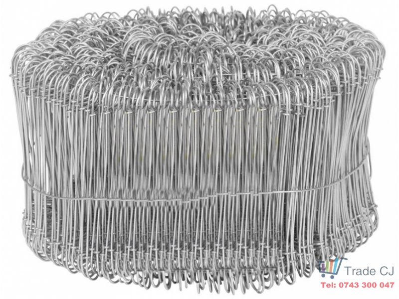Set 1000 bucle de sarma, pentru legat fier-beton, 1.1x100 mm