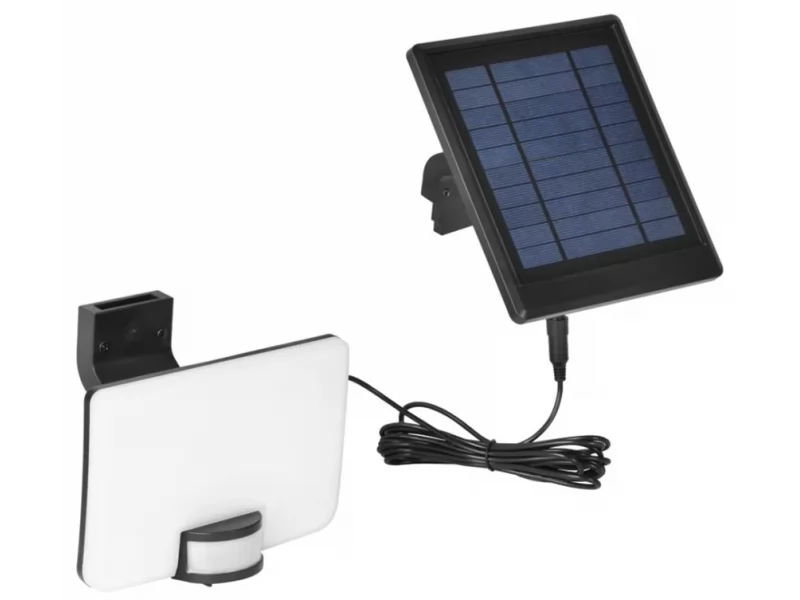 Reflector LED cu senzor de miscare si panou solar 10+1W,1500lm,4000K