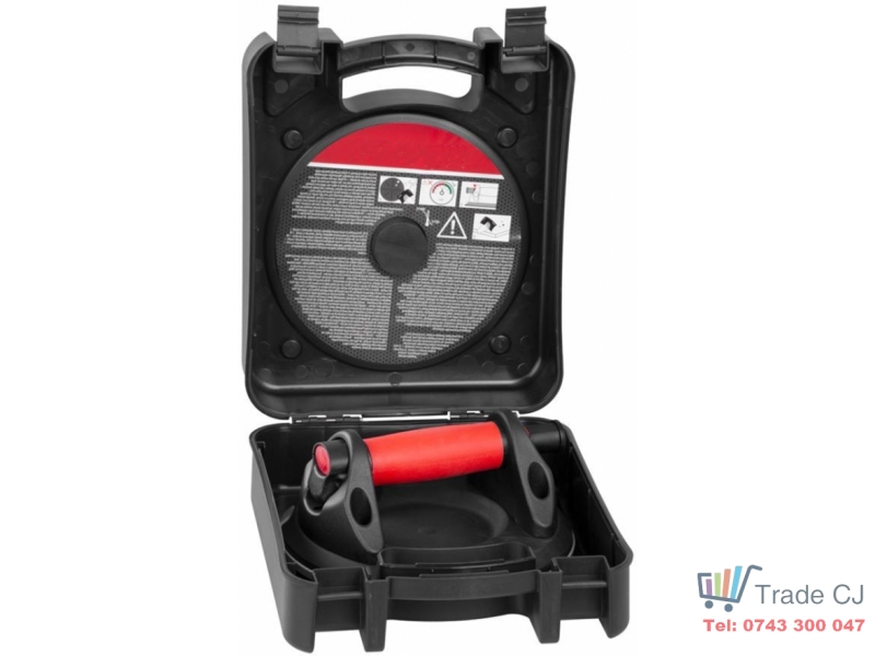 Ventuza cu manometru pentru transport si montat parbrize, geamuri, placi ceramice, max 150 kg, in cutie transport plastic