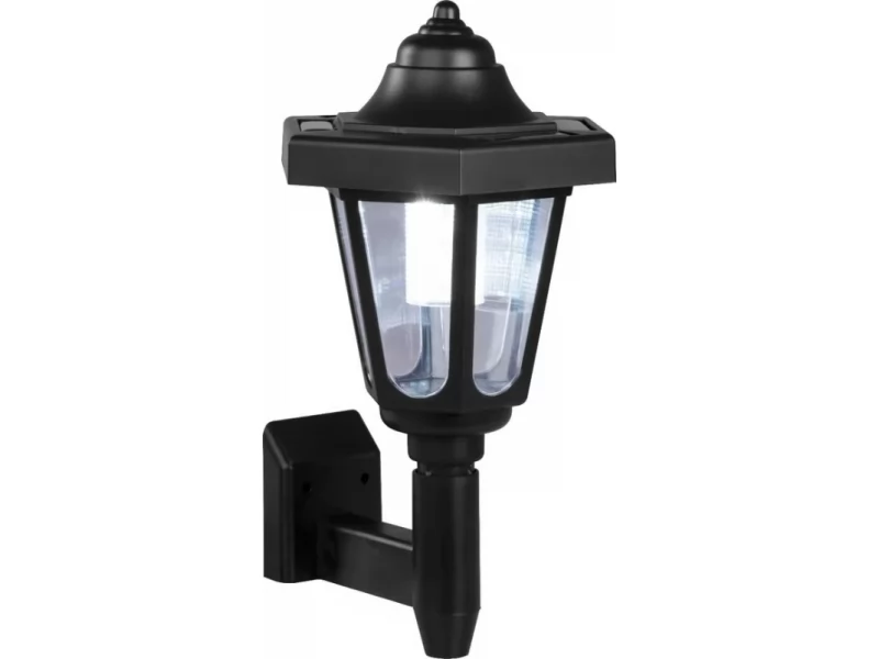 Lampa solara LED de exterior SolarWall, prindere perete, 14x15x21 cm