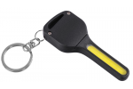 Lanterna breloc cu LED 60 lm, magnet incorporat, 3 moduri iluminare, compacta, 75x30 mm, baterie inclusa