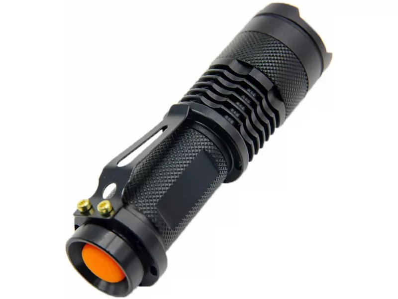 Lanterna metalica portabila cu Led 3W, 70+65 lm, functie Zoom