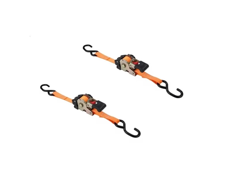 Set 2 chingi cu clichet pentru marfa, lungime 1.8 m, latime 2.5 cm, max 300 kg