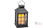 Lampa solara pentru gradina sau terasa, efect flacara, 10.5x10.5x19 cm