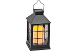 Lampa solara pentru gradina sau terasa, efect flacara, 10.5x10.5x19 cm