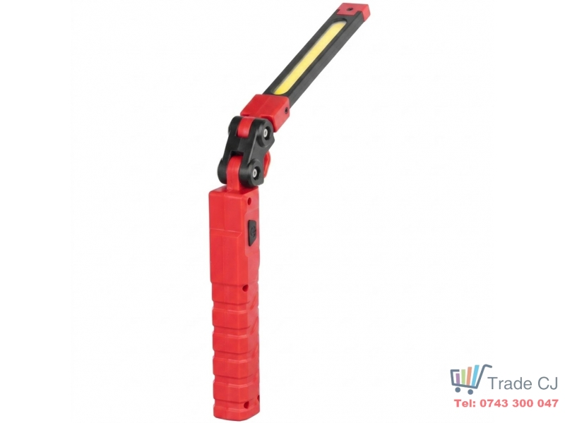 Lampa de lucru Led reincarcabila, 500 lm, cob 6w, usb, cap rotativ 230 , prindere magnetica, carlig suspendare, autonomie 3-10 ore