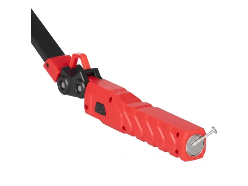 Lampa de lucru Led reincarcabila, 500 lm, cob 6w, usb, cap rotativ 230 , prindere magnetica, carlig suspendare, autonomie 3-10 ore