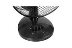 Ventilator de masa, diametru 23 cm, putere 25 W, functie oscilatie 100ﾰ, 2 trepte de viteza, cablu alimentare 1.7 m, culoare neagra