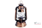 Set lampa cu gaz lampant Cooper Clasic, inaltime 25 cm si Gaz lampant 1l