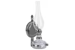 Lampa vintage din sticla cu gaz lampant 35 cm, lampa retro decorativa pentru interior si exterior