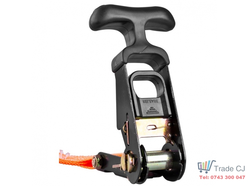 Set 2 chingi cu clichet pentru marfa, lungime 5 m, latime 3 cm, max 800 kg