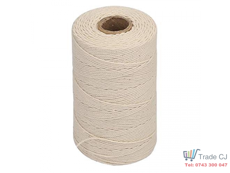 Sfoara bumbac pentru legat carnati si mezeluri, 100g