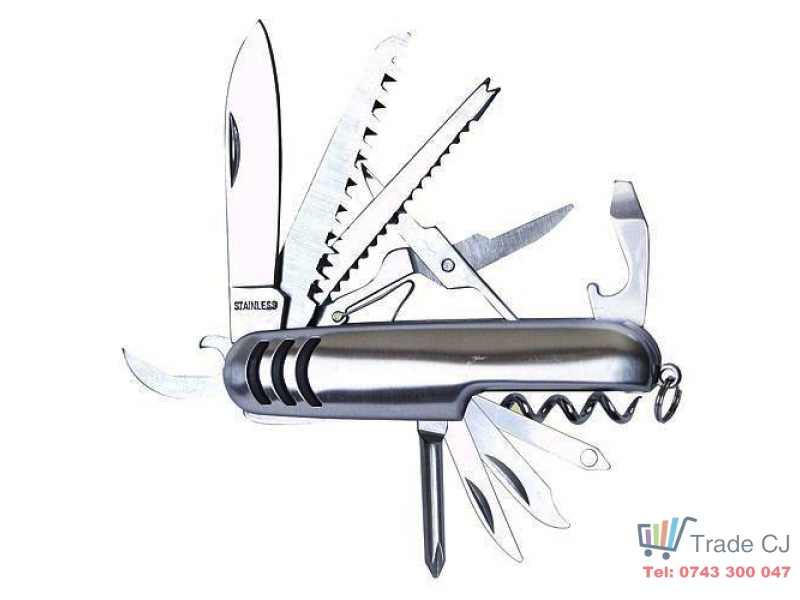 Briceag multifunctional, 15 functii Strend Pro MAK503NS, otel inoxidabil
