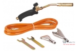 Arzator gaz cu furtun 1.5m si 3 capete 17-20-40 mm