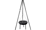 Gratar gradina cu trepied de 150cm, inaltime de gatit reglabila 32cm - 66cm